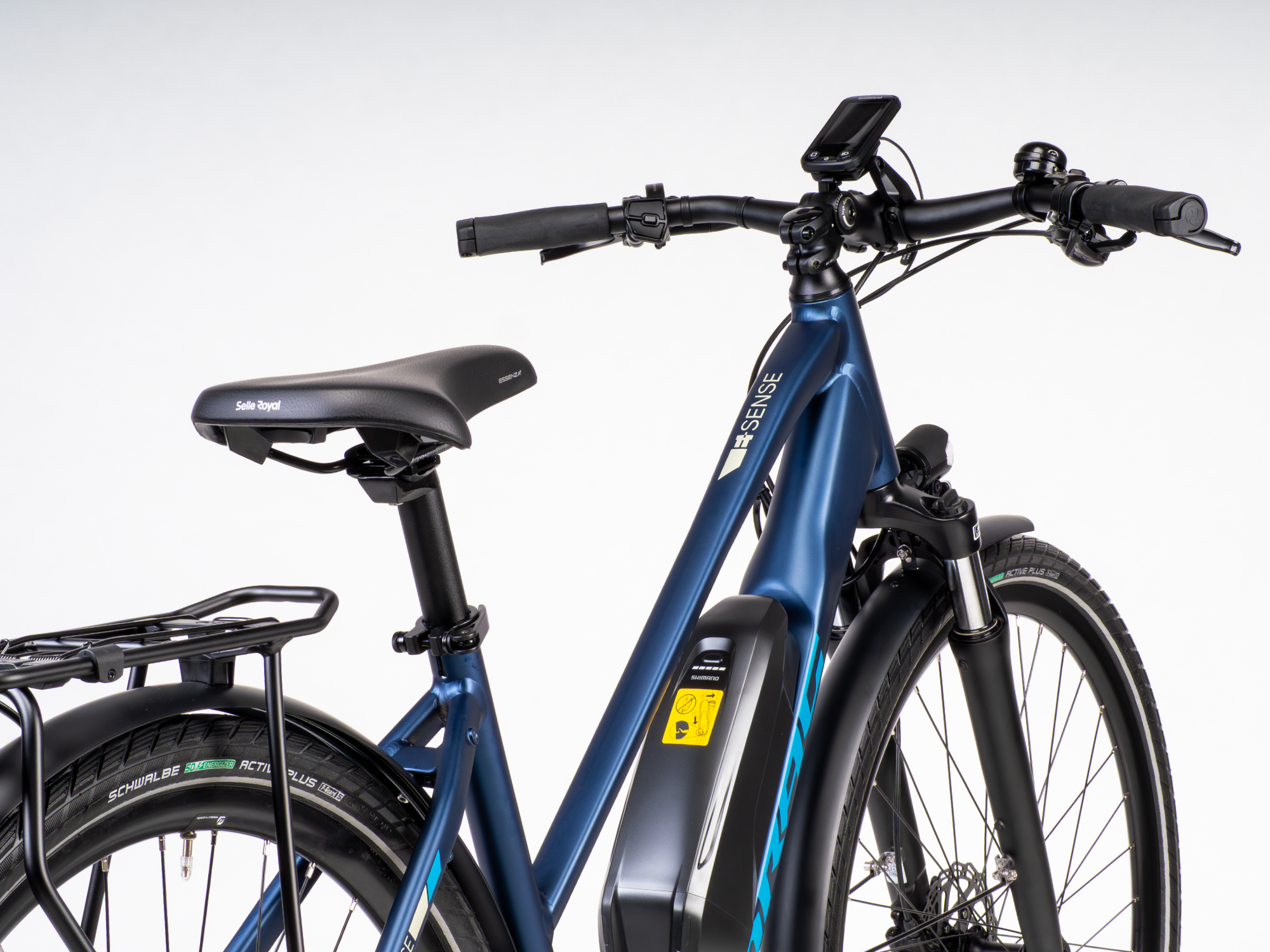 Bicicletă electrică 28 E-Sense Uni Gen2 M albastru deschis albastru închis - 6