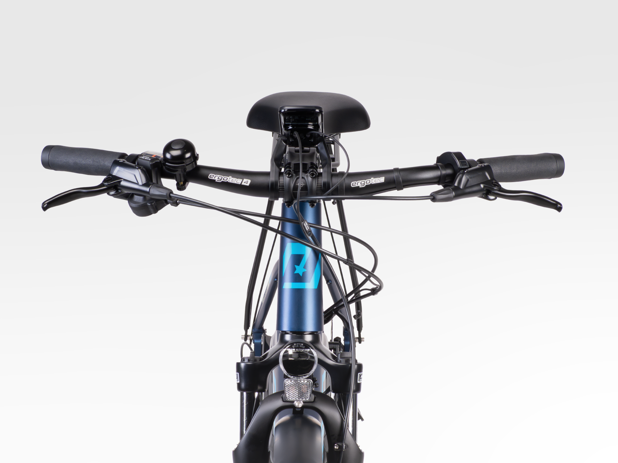 Bicicletă electrică 28 E-Sense Uni Gen2 M albastru deschis albastru închis - 16
