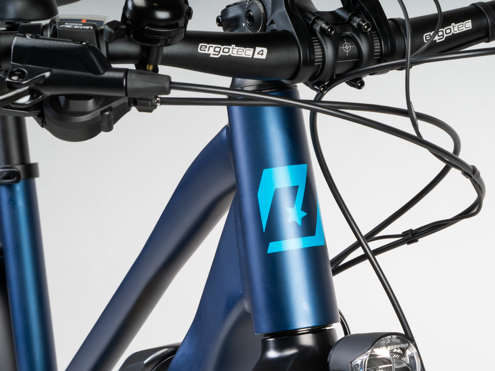 Bicicletă electrică 28 E-Sense Uni Gen2 M albastru deschis albastru închis - 17