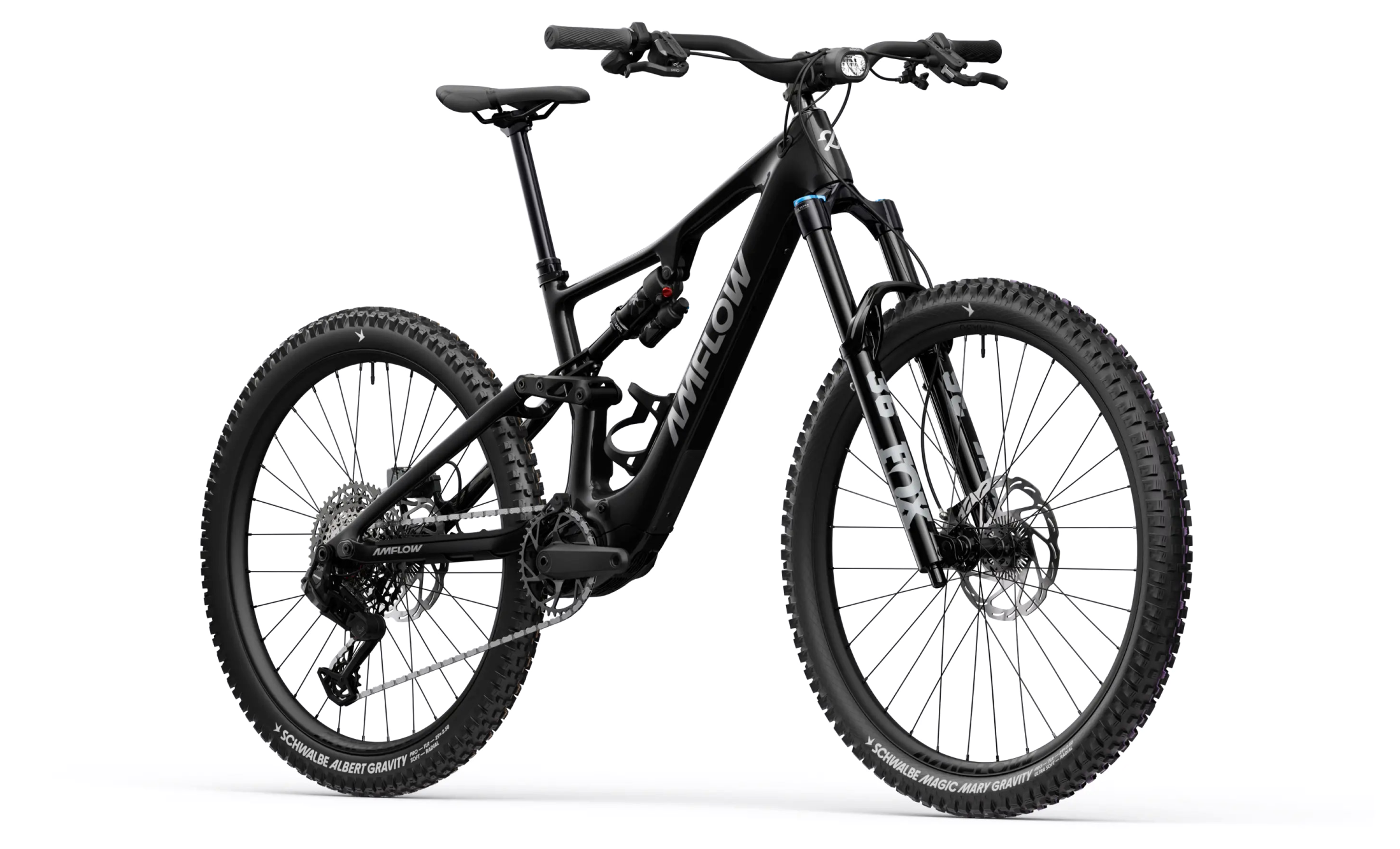 27.5/29" Amflow PX Carbon M черен сребрист