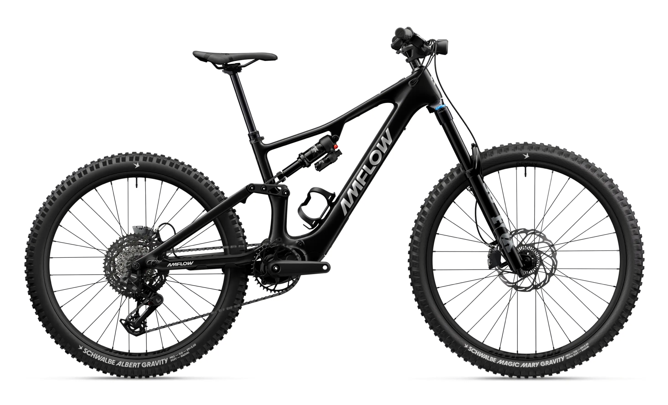 27.5/29" Amflow PX Carbon M черен сребрист