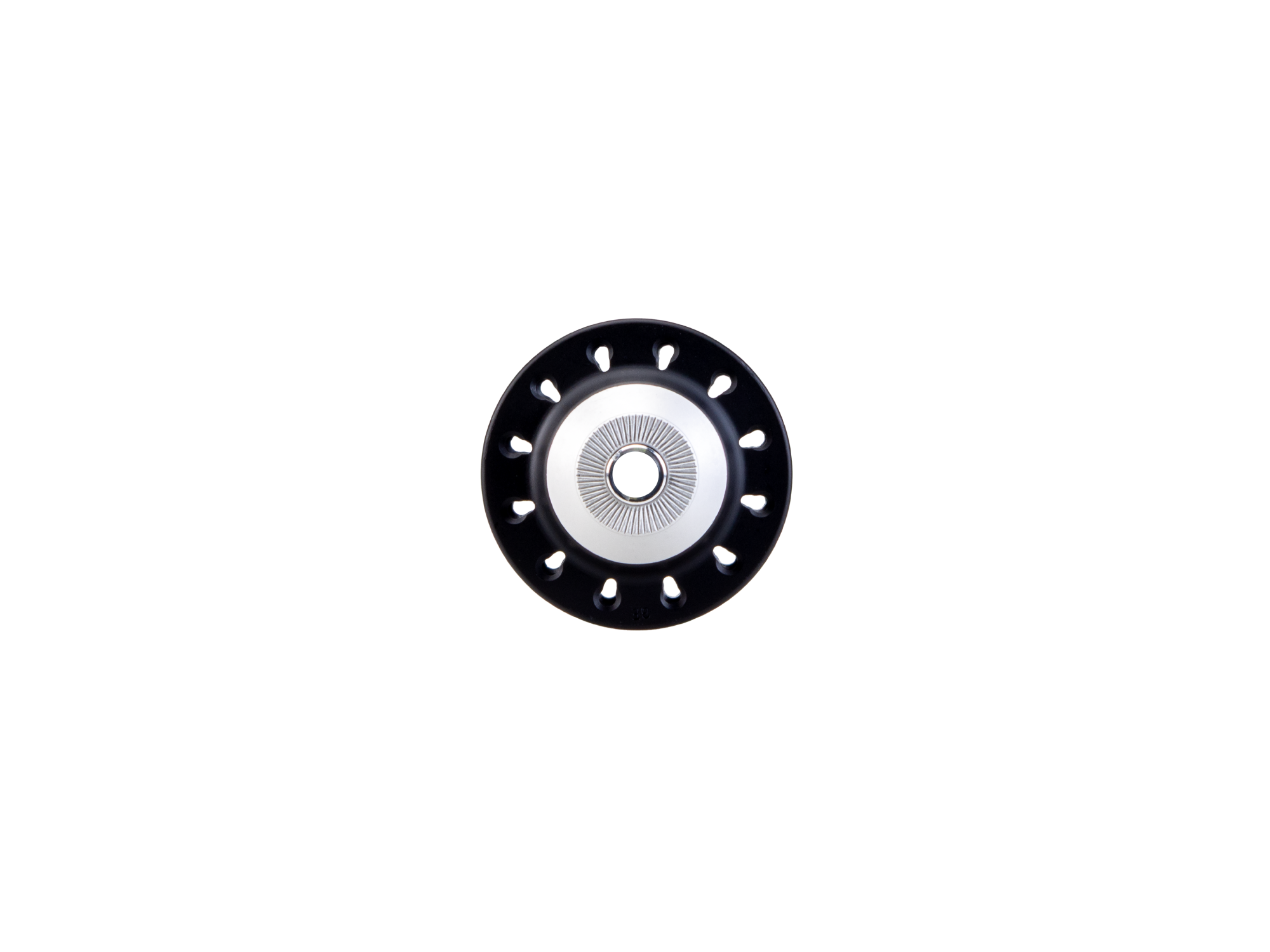 Hub front JT 112I road 24H QR bearings black - 2