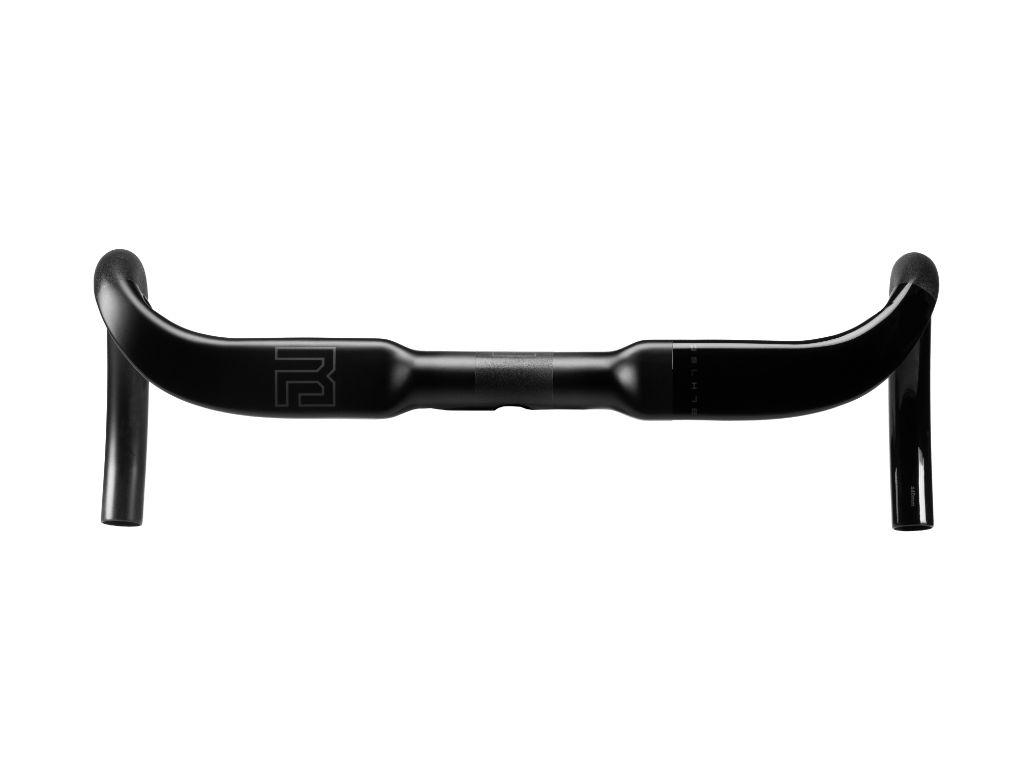 Handlebar BlkTec R2 31.8 440 carbon for integrated cable black - 4