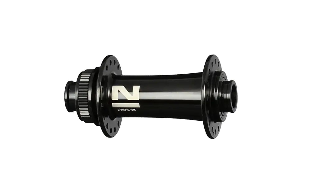 Front hub NT D791SB-CL-B15 32H 15x110 black