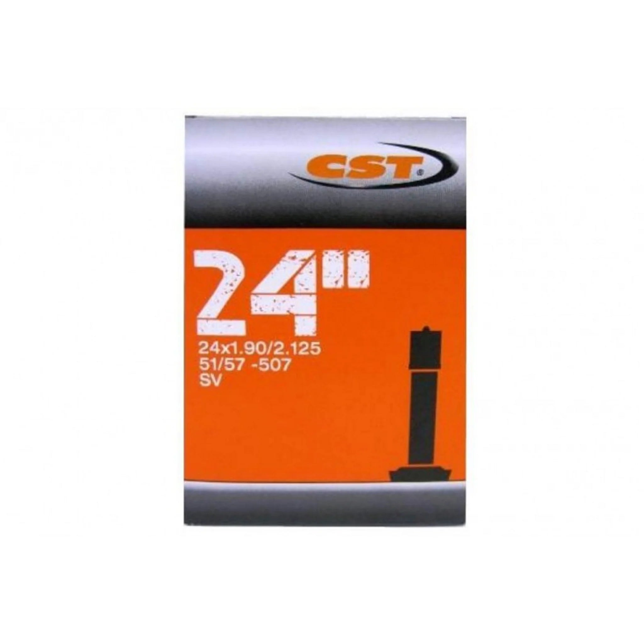 Cameră de bicicletă CST 24x1.9/2.125 AV 48 mm, cutie