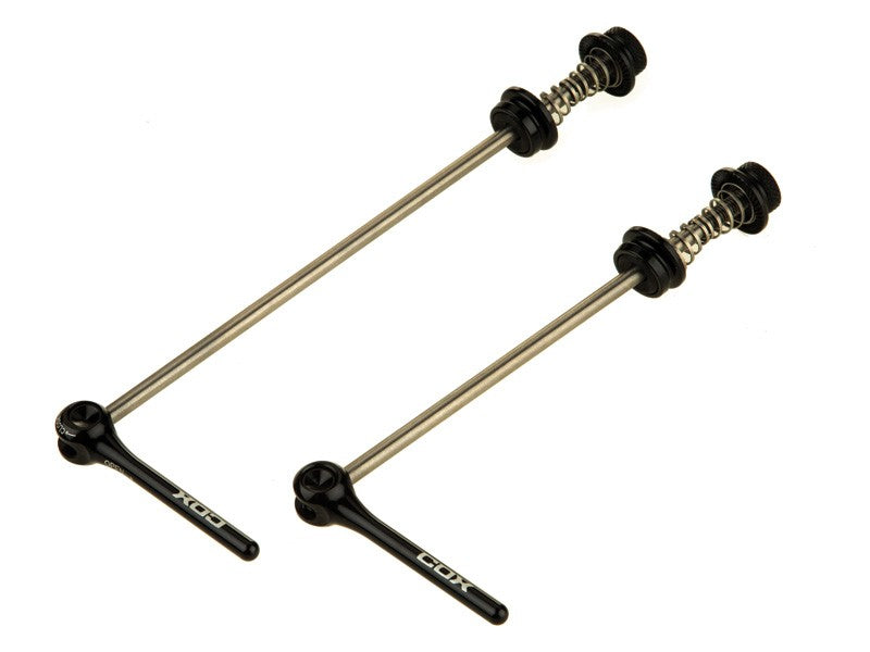 Hub hubs set COX Ti/Cnc black