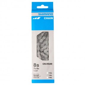 Chain  SH CN-HG40 6/7/8speed 116 MTB/road gray