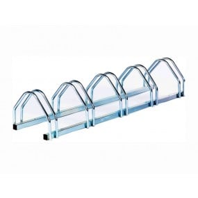 Parking stand MI-Mid for 5 bikes pyramide silver